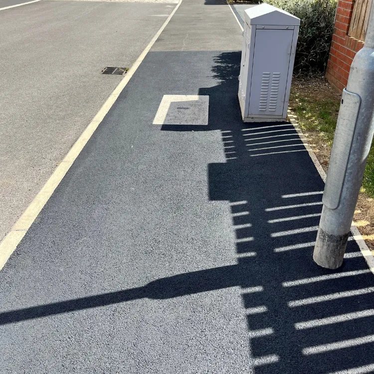 The same footpath after restoration